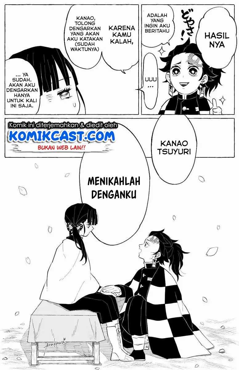 Kimetsu No Yaiba – X years later – Tanjiro proposes Chapter 0 - halaman 5