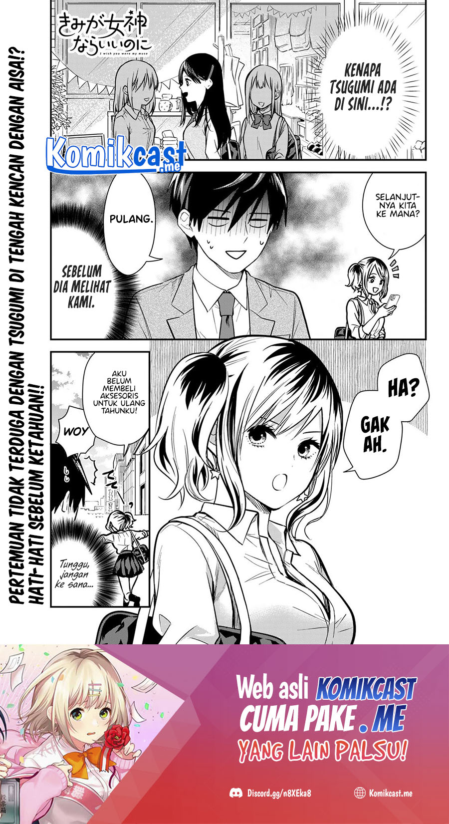 Kimi ga Megami nara Ii noni Chapter 8 - halaman 2