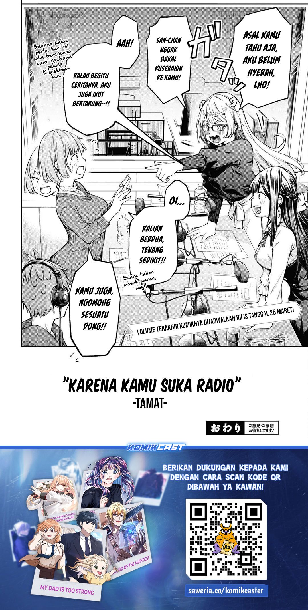 Kimi ga Radio wo Suki dakara Chapter 23 - halaman 32