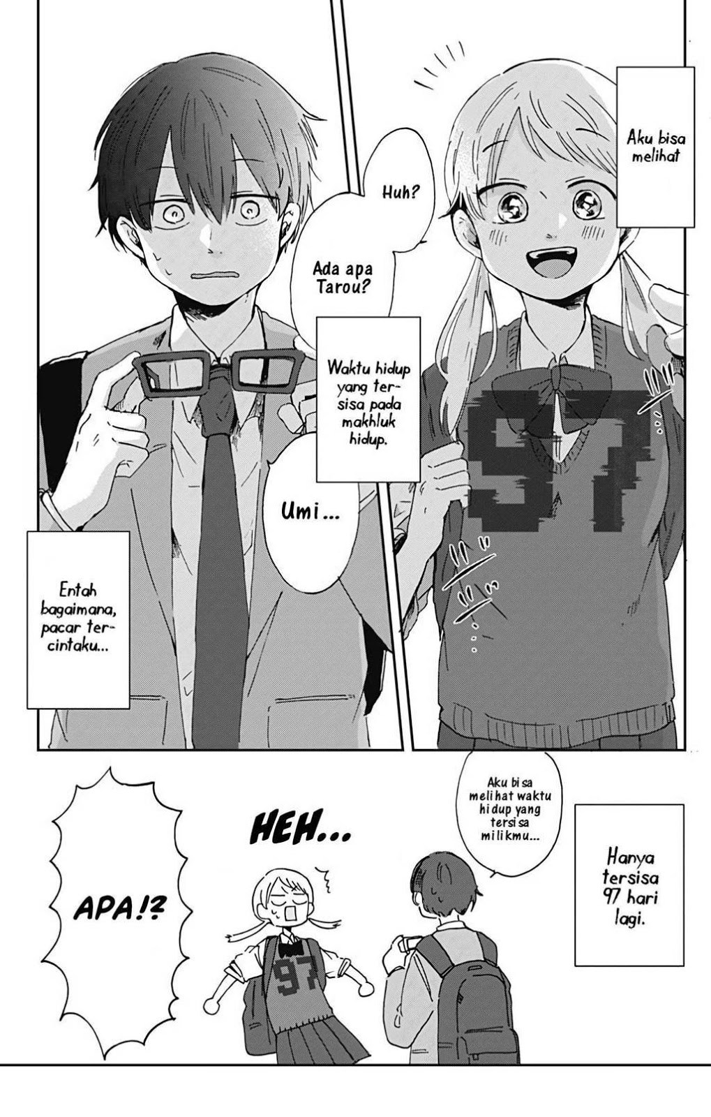 Kimi ga Shinu made Ato 100-nichi Chapter 1 - halaman 8