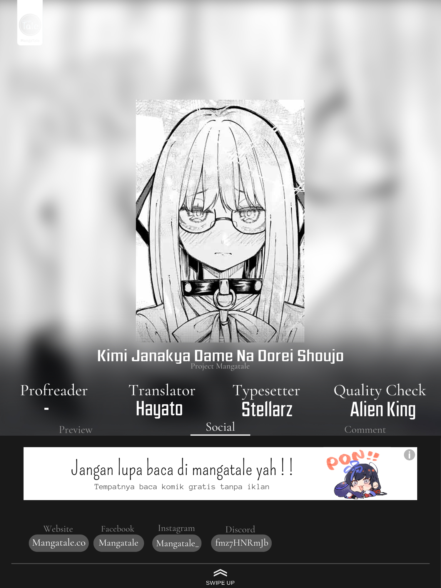 Kimi ja Nakya Dame na Dorei Shoujo Chapter 11 - halaman 1