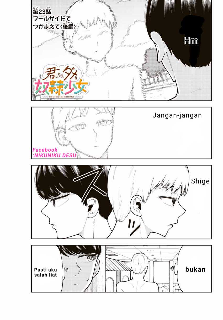Kimi ja Nakya Dame na Dorei Shoujo Chapter 23 - halaman 2