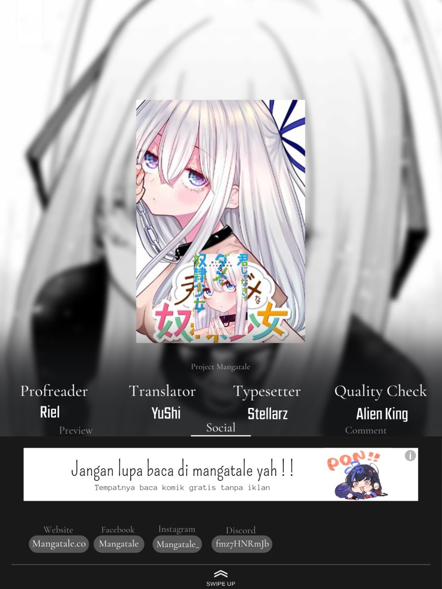 Kimi ja Nakya Dame na Dorei Shoujo Chapter 3 - halaman 1
