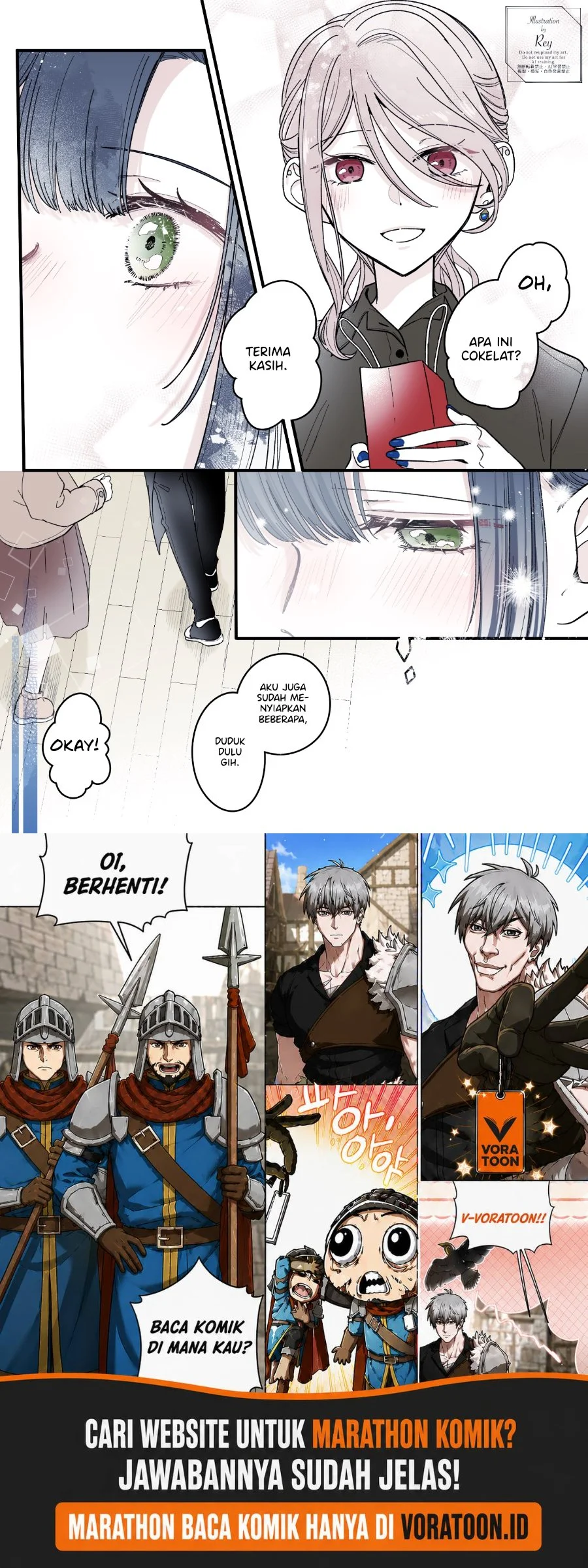 Kimi Meku Yoru ni Kogarete Chapter 14.5 - halaman 1