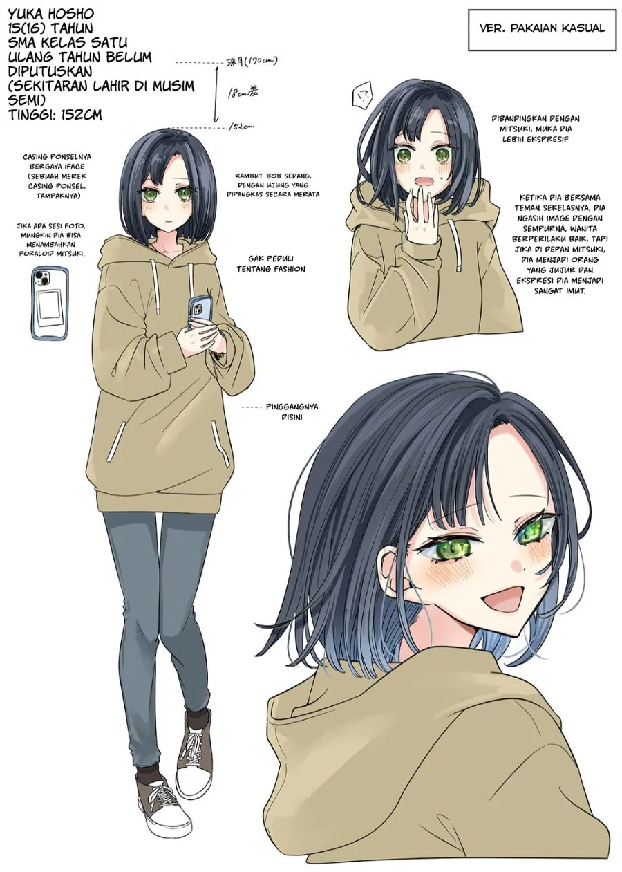 Kimi Meku Yoru ni Kogarete Chapter 15 - halaman 8