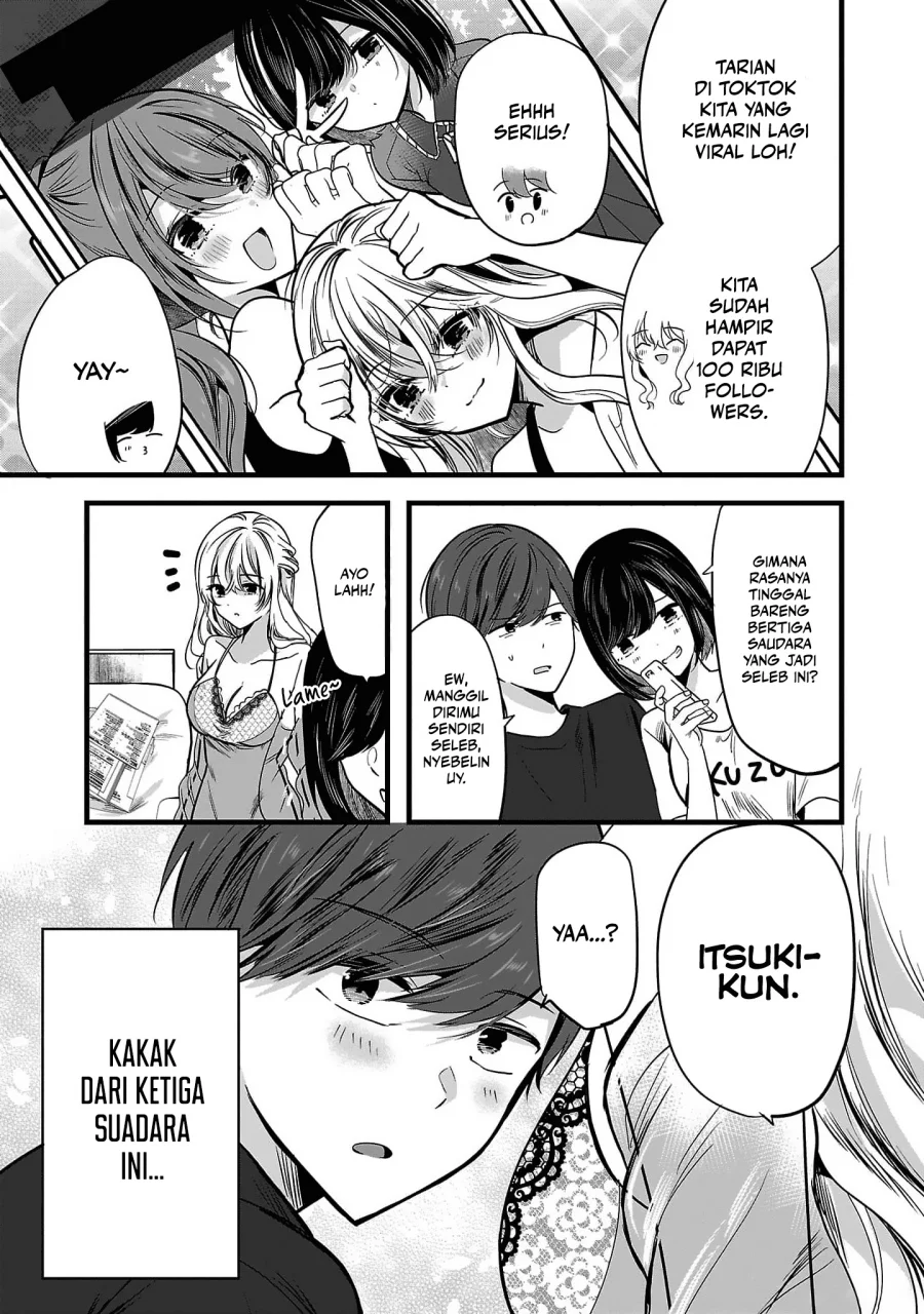 Kimi ni Koisuru Sanshimai Chapter 1 - halaman 13