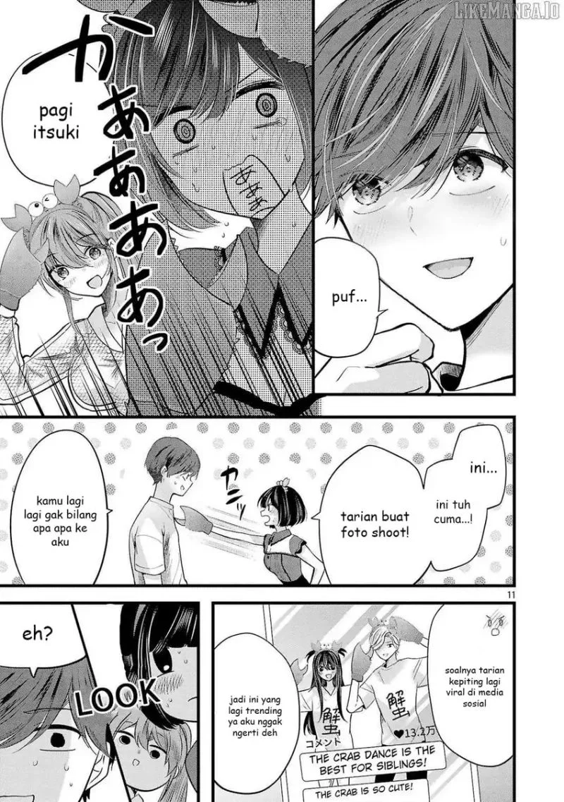 Kimi ni Koisuru Sanshimai Chapter 14 - halaman 12