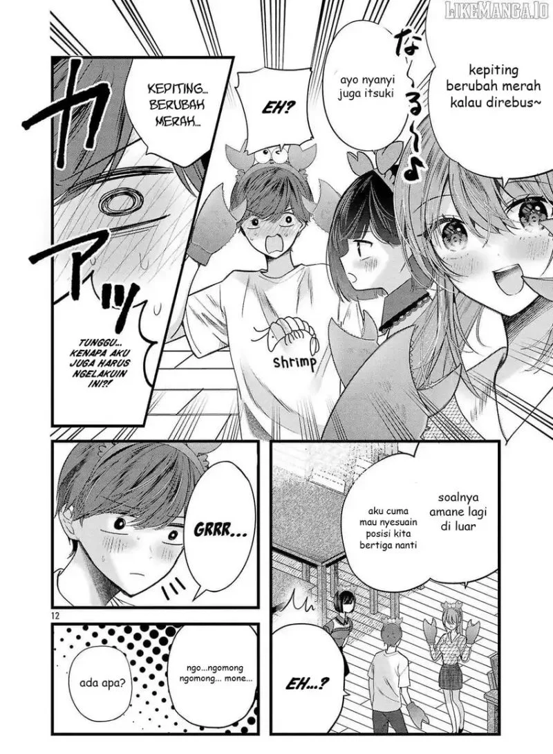 Kimi ni Koisuru Sanshimai Chapter 14 - halaman 13