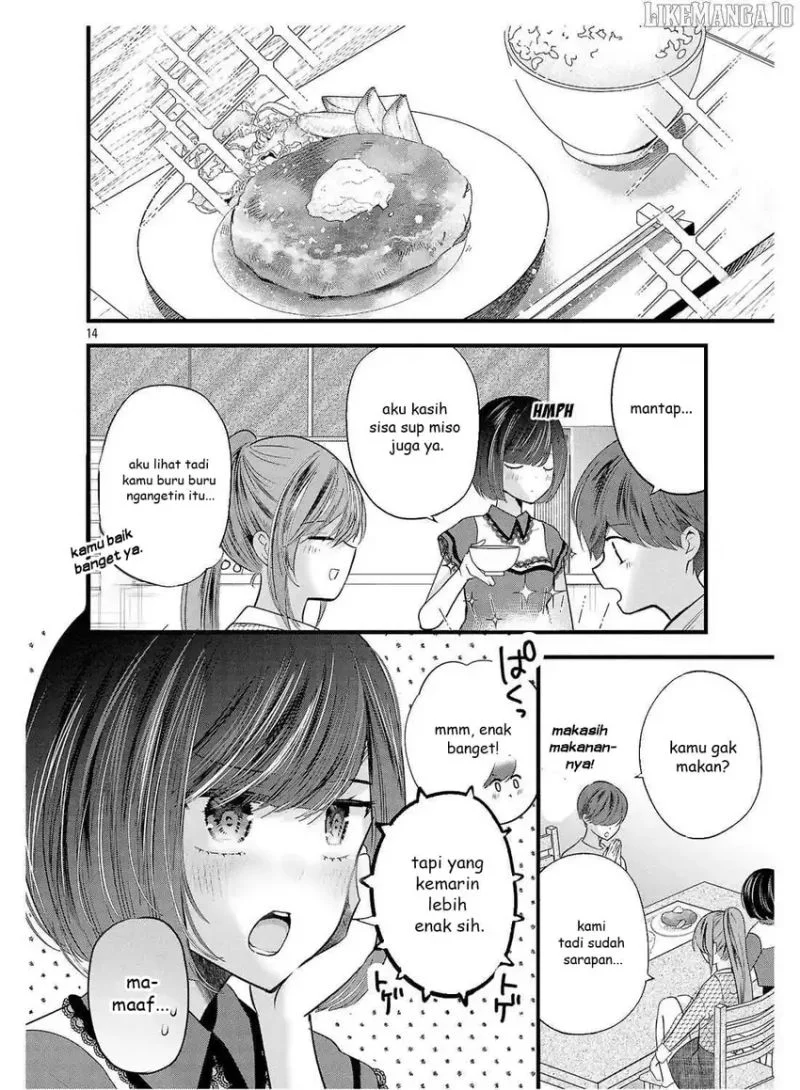 Kimi ni Koisuru Sanshimai Chapter 14 - halaman 15