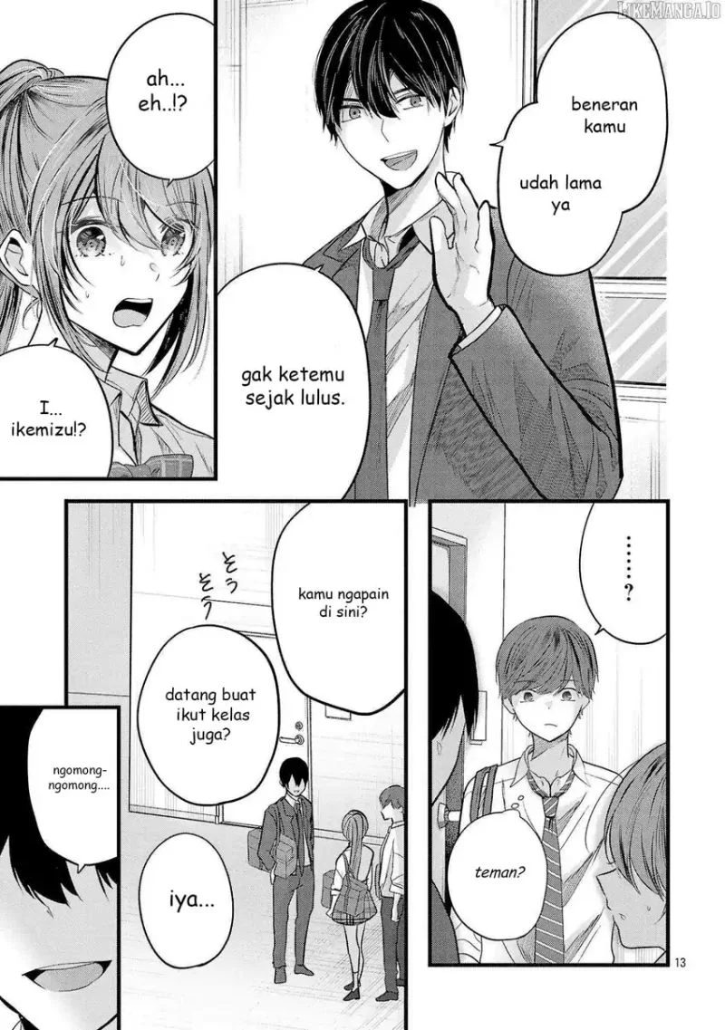 Kimi ni Koisuru Sanshimai Chapter 15 - halaman 14