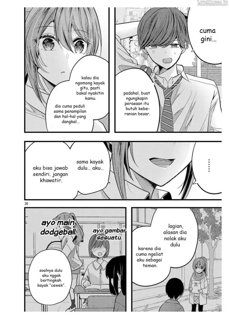 Kimi ni Koisuru Sanshimai Chapter 15 - halaman 21
