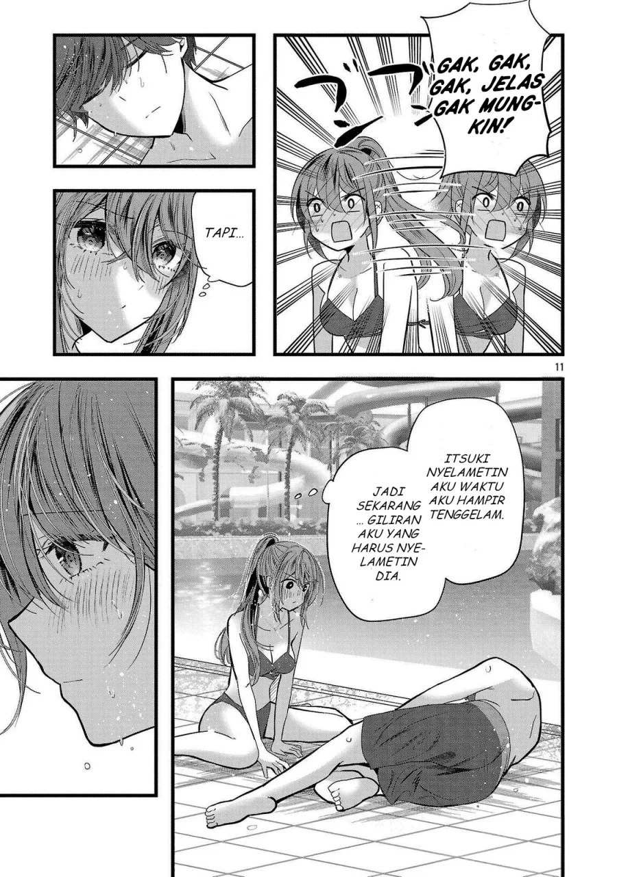Kimi ni Koisuru Sanshimai Chapter 18 - halaman 12