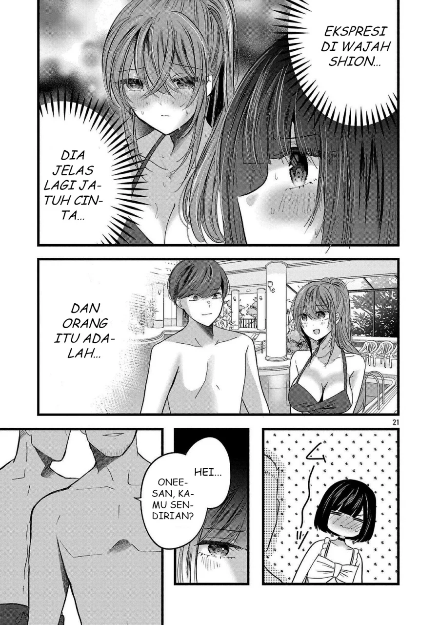 Kimi ni Koisuru Sanshimai Chapter 18 - halaman 21