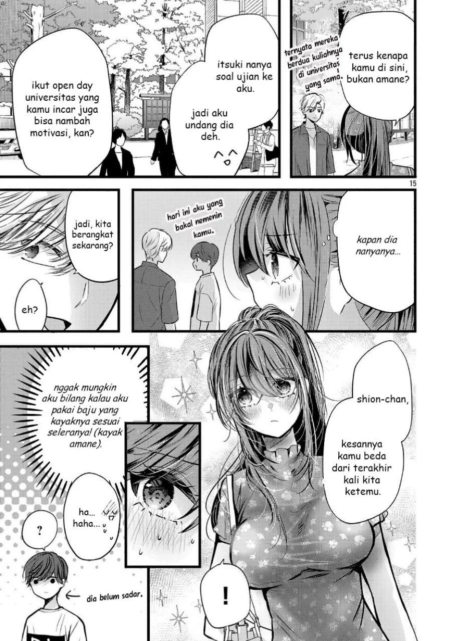 Kimi ni Koisuru Sanshimai Chapter 19 - halaman 16