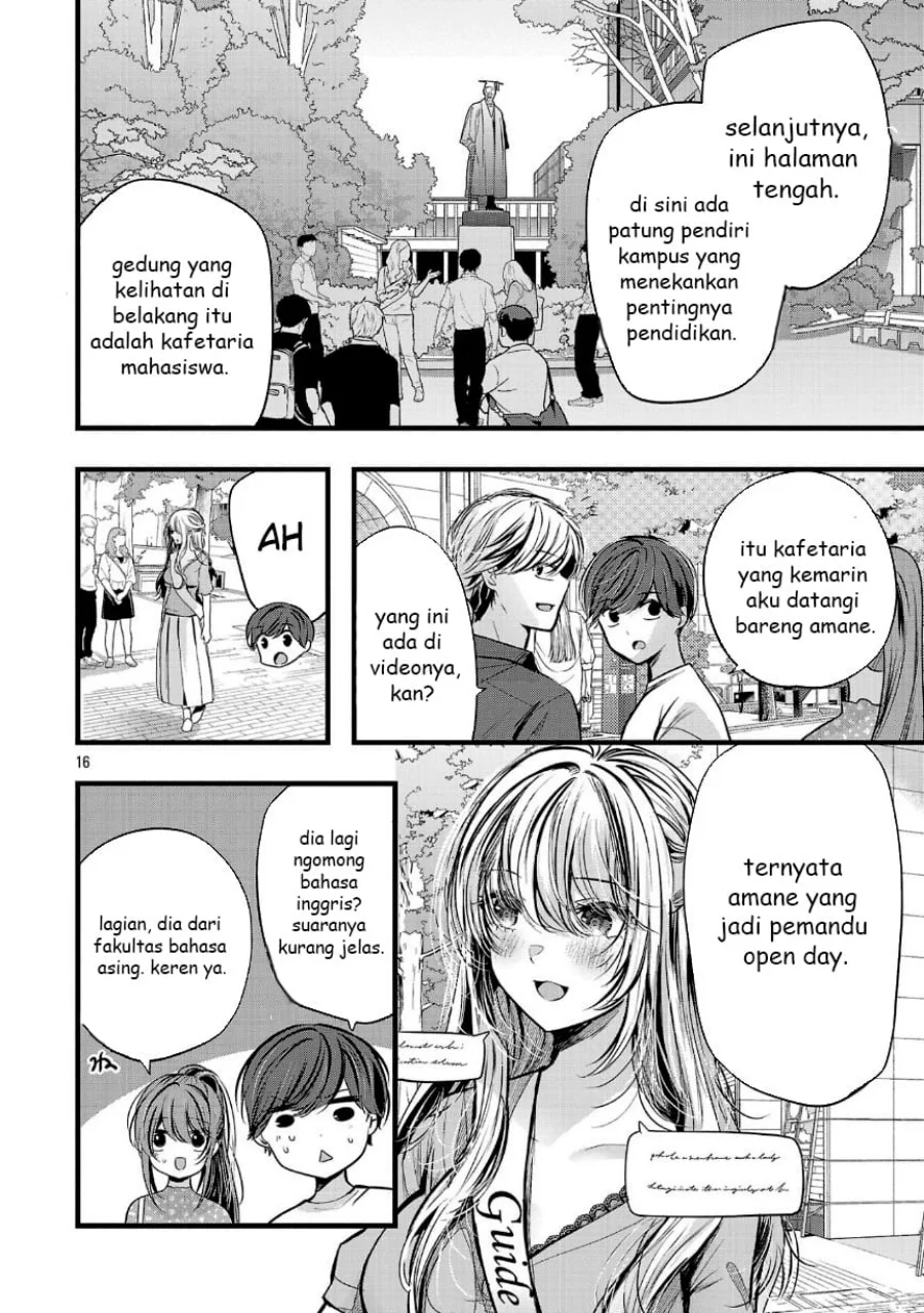 Kimi ni Koisuru Sanshimai Chapter 19 - halaman 17