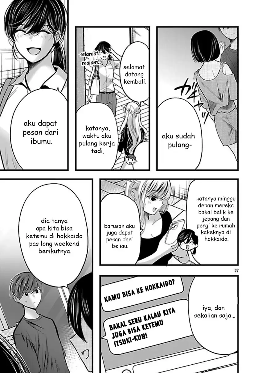 Kimi ni Koisuru Sanshimai Chapter 22 - halaman 28