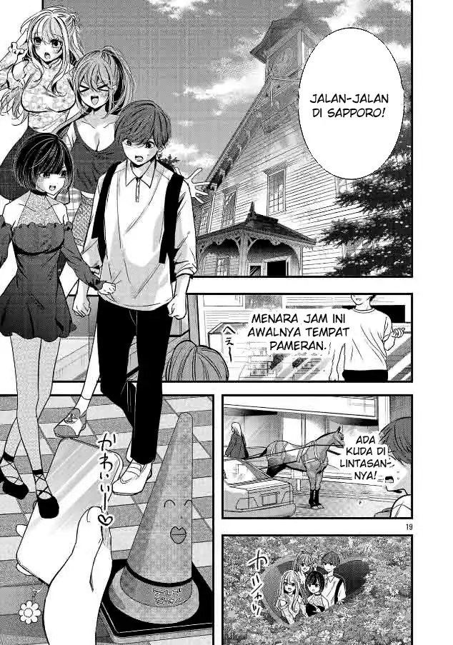 Kimi ni Koisuru Sanshimai Chapter 25 - halaman 19