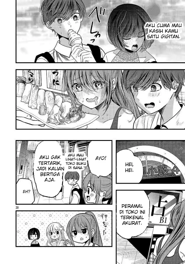 Kimi ni Koisuru Sanshimai Chapter 25 - halaman 20