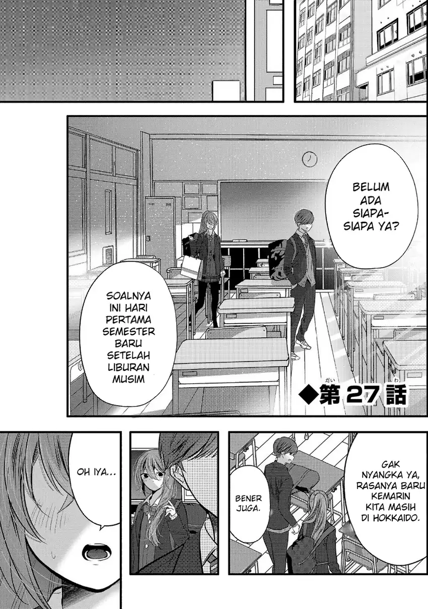 Kimi ni Koisuru Sanshimai Chapter 27 - halaman 2