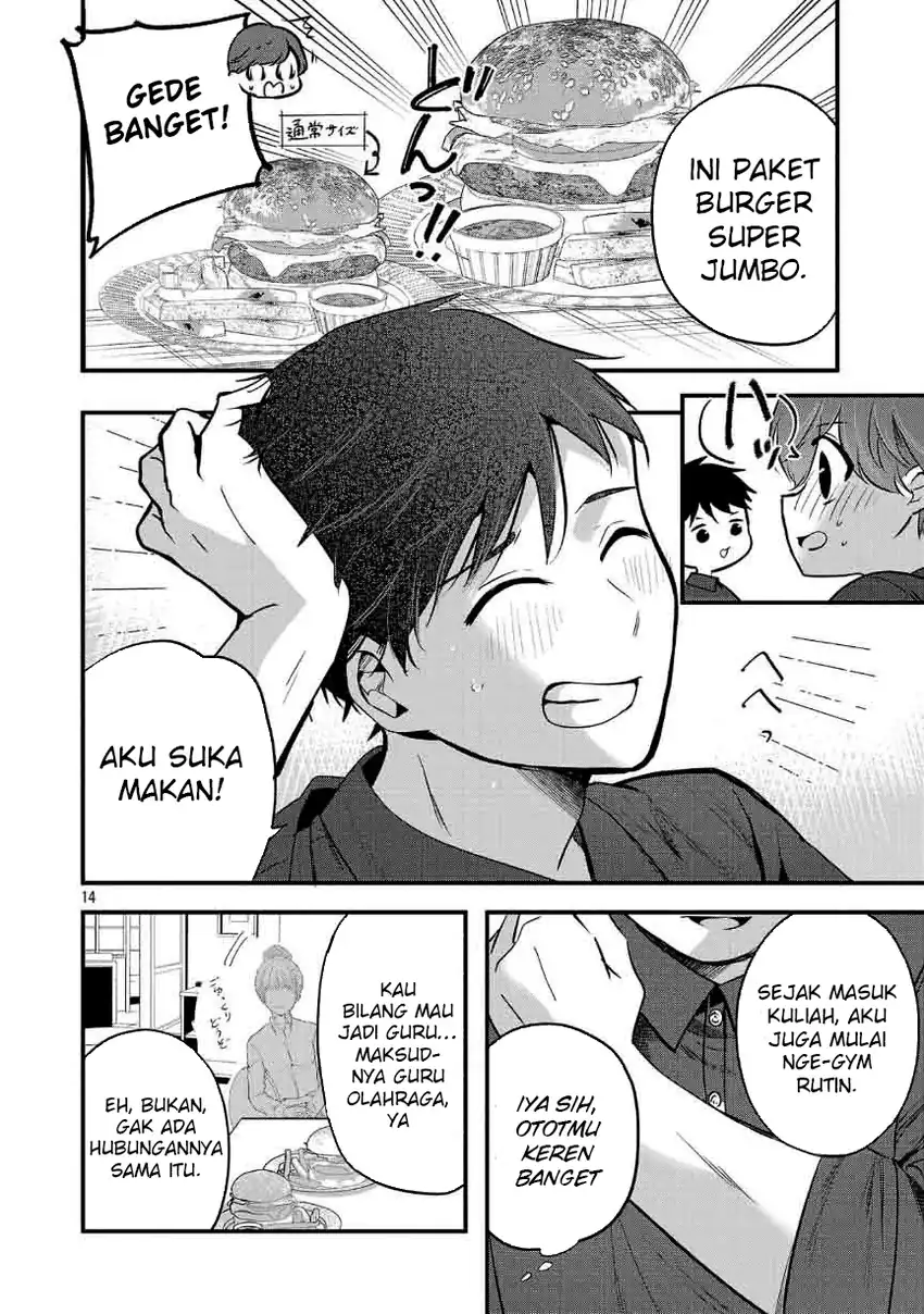 Kimi ni Koisuru Sanshimai Chapter 28 - halaman 14