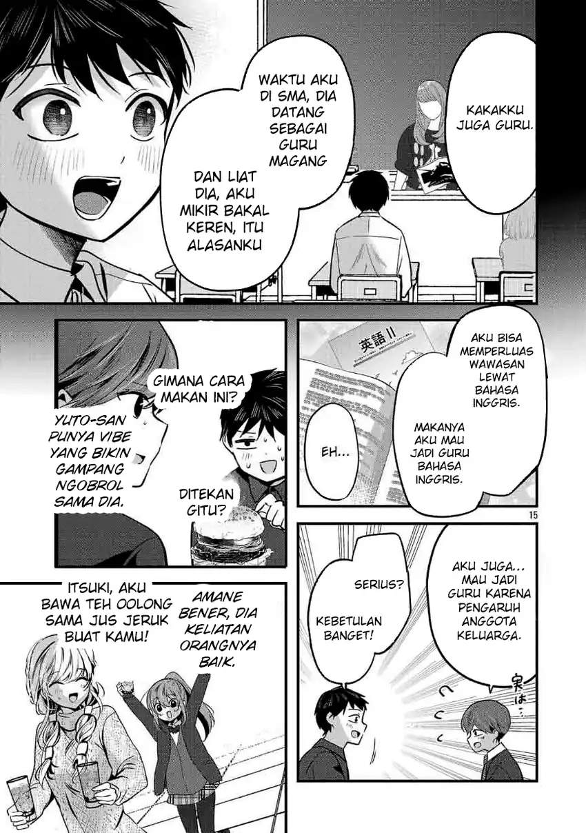 Kimi ni Koisuru Sanshimai Chapter 28 - halaman 15