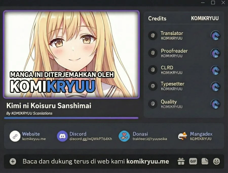 Kimi ni Koisuru Sanshimai Chapter 4 - halaman 1