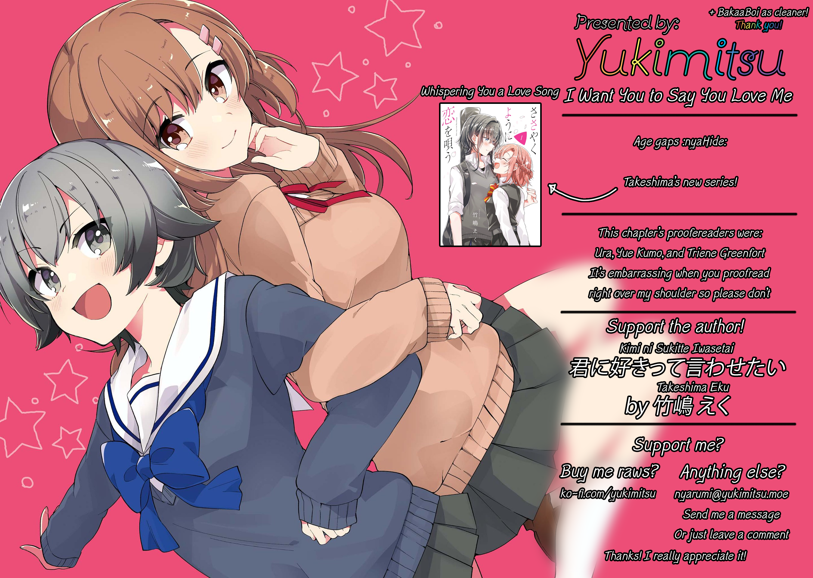 Kimi ni Suki tte Iwasetai Chapter 4 - halaman 14