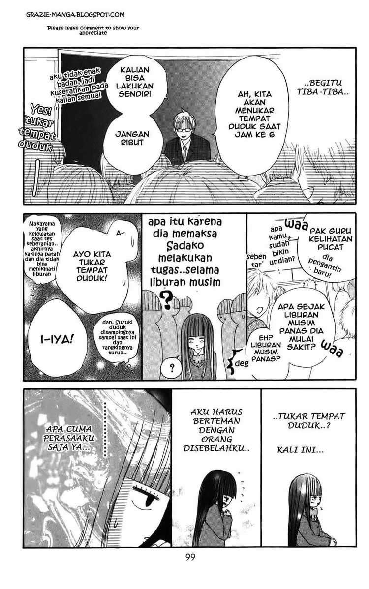 Kimi ni Todoke Chapter 1 - halaman 34