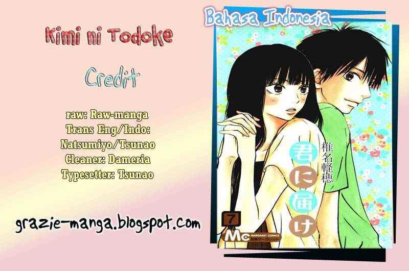 Kimi ni Todoke Chapter 28 - halaman 1