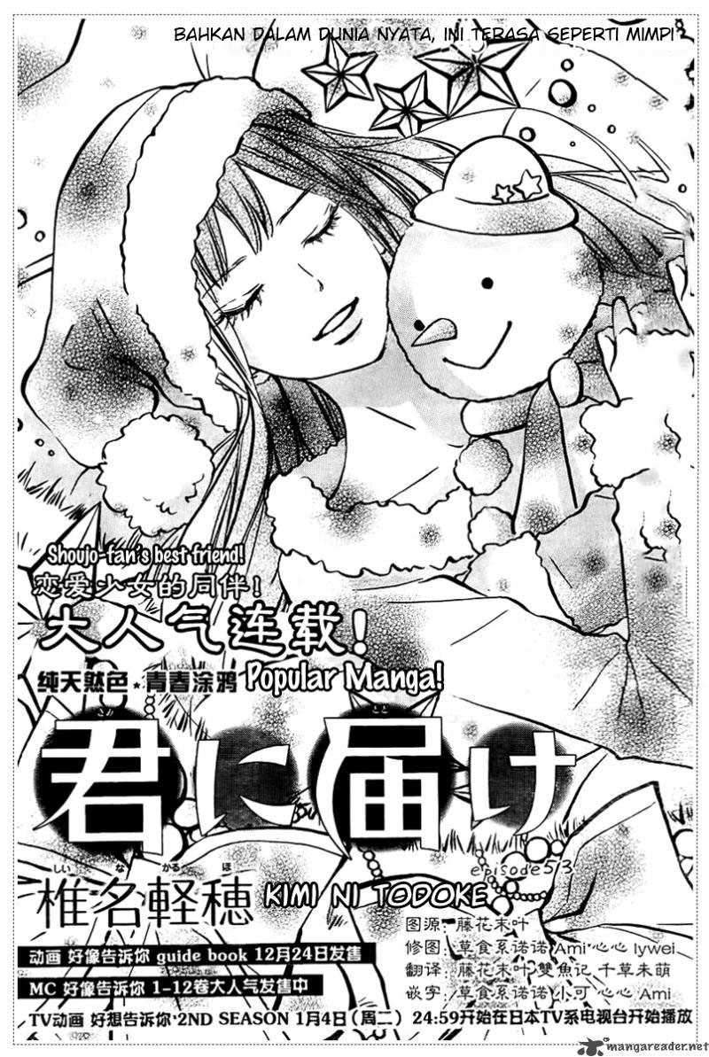 Kimi ni Todoke Chapter 53 - halaman 3
