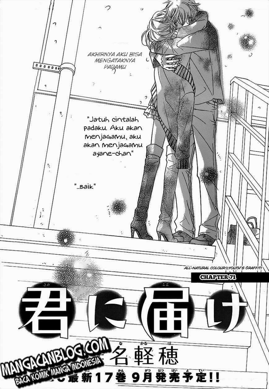 Kimi ni Todoke Chapter 71 - halaman 2