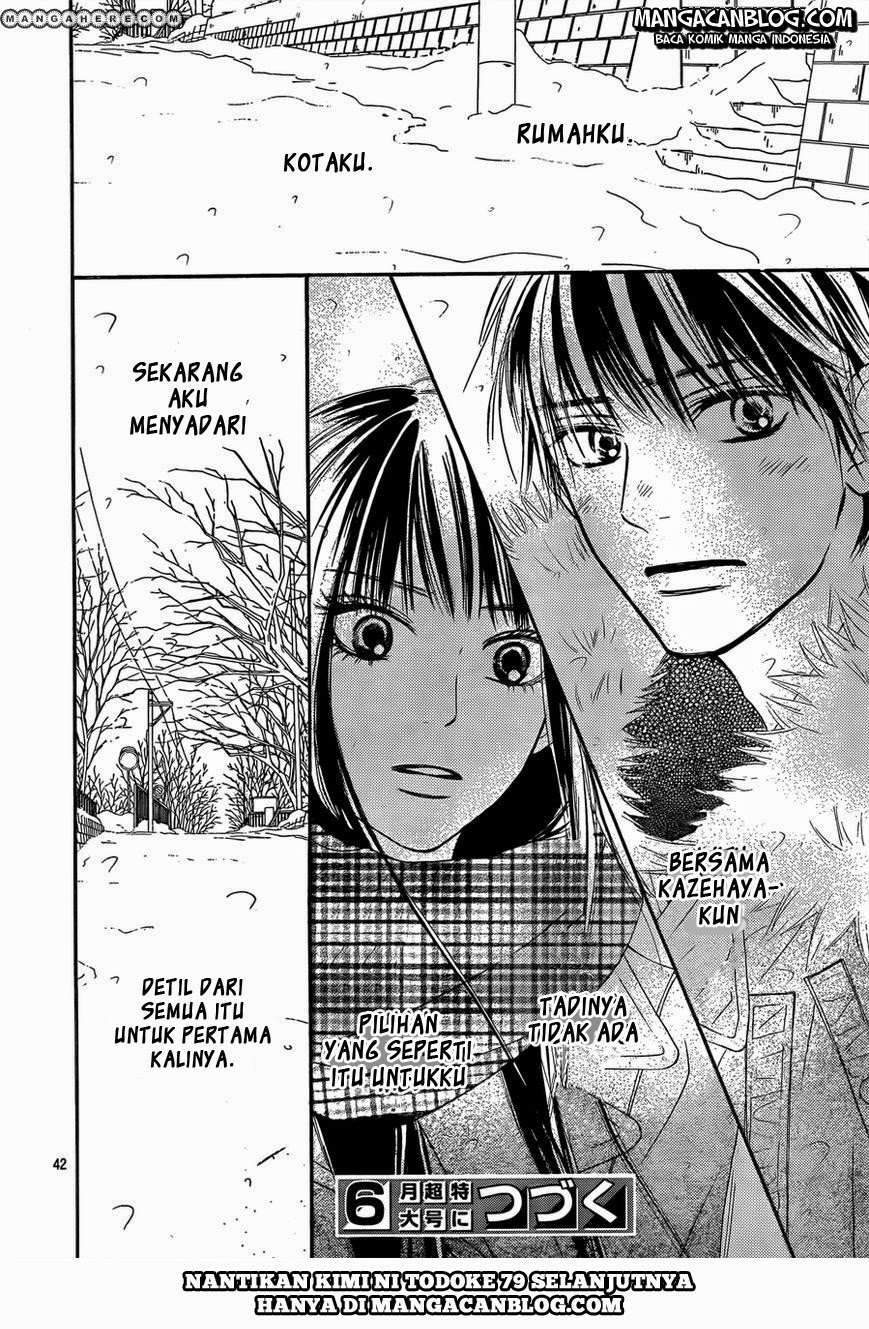 Kimi ni Todoke Chapter 78 - halaman 41