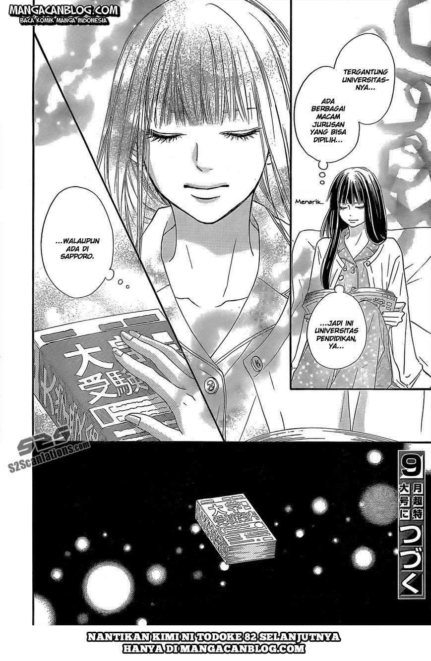 Kimi ni Todoke Chapter 81 - halaman 42