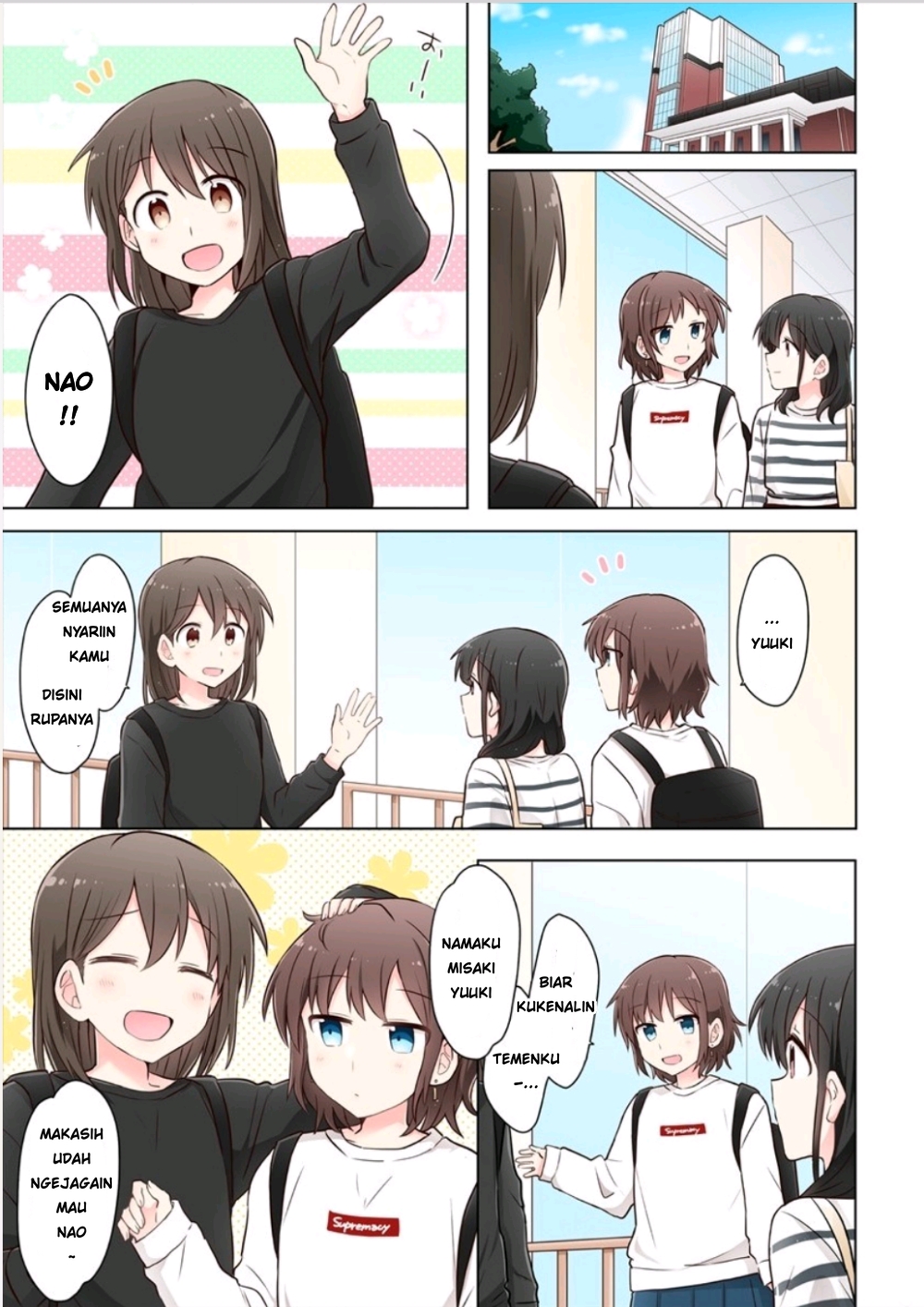 Kimi ni Tsumugu Bouhaku Chapter 1.2 - halaman 8