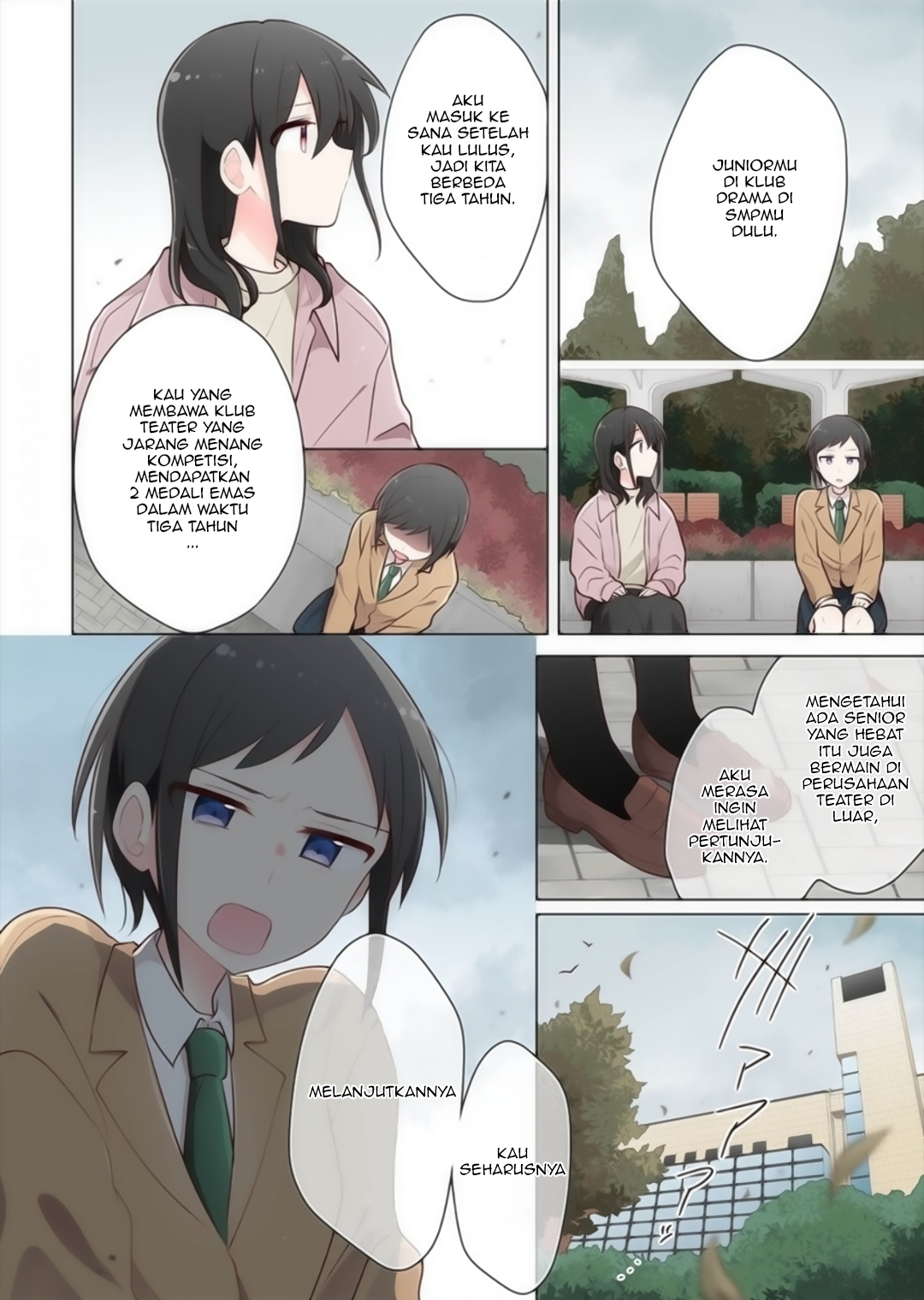 Kimi ni Tsumugu Bouhaku Chapter 15 - halaman 12