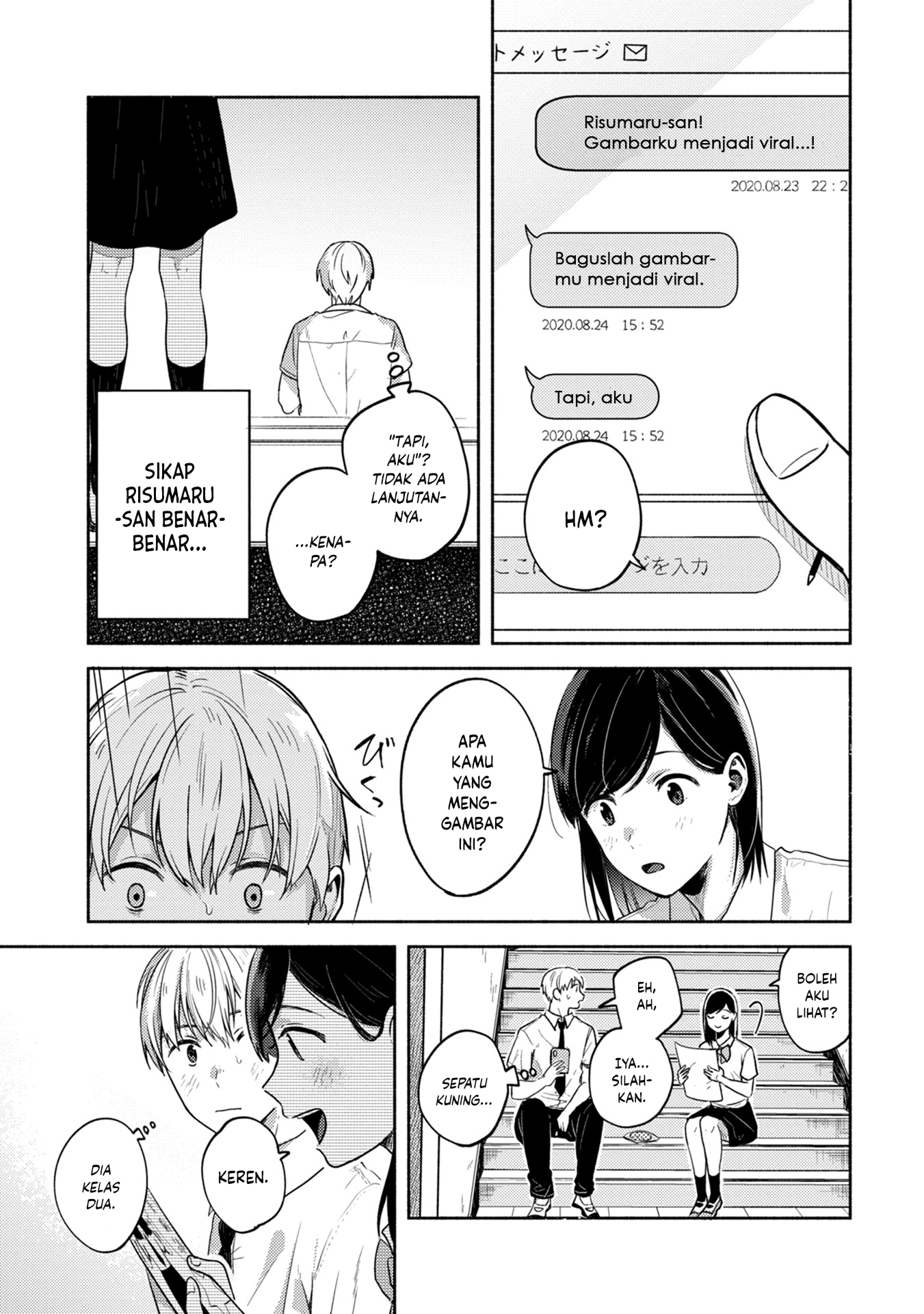 Kimi no Fude wo Oritai Chapter 1 - halaman 22