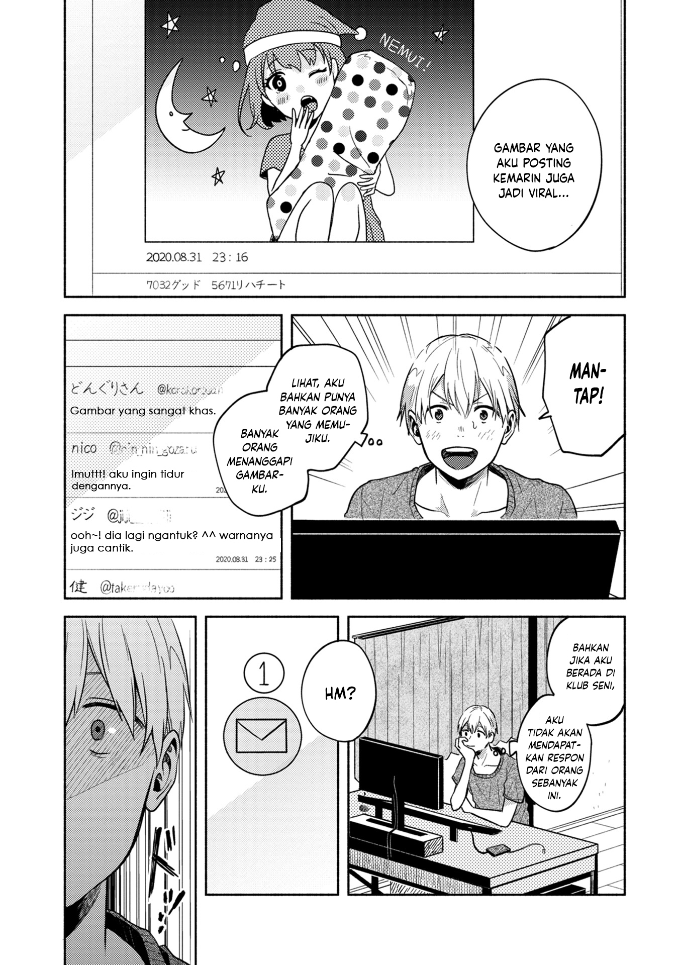 Kimi no Fude wo Oritai Chapter 2 - halaman 21