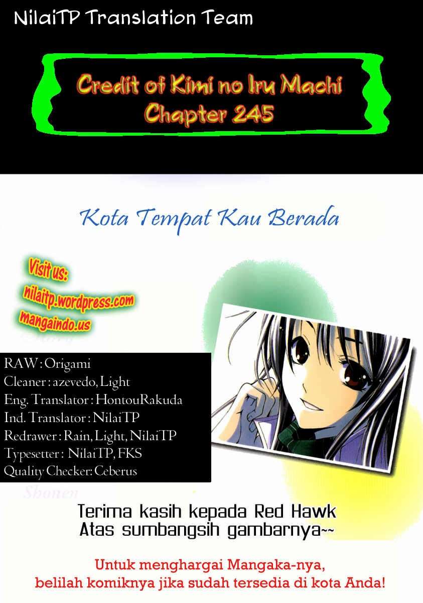 Kimi no Iru Machi Chapter 245 - halaman 3