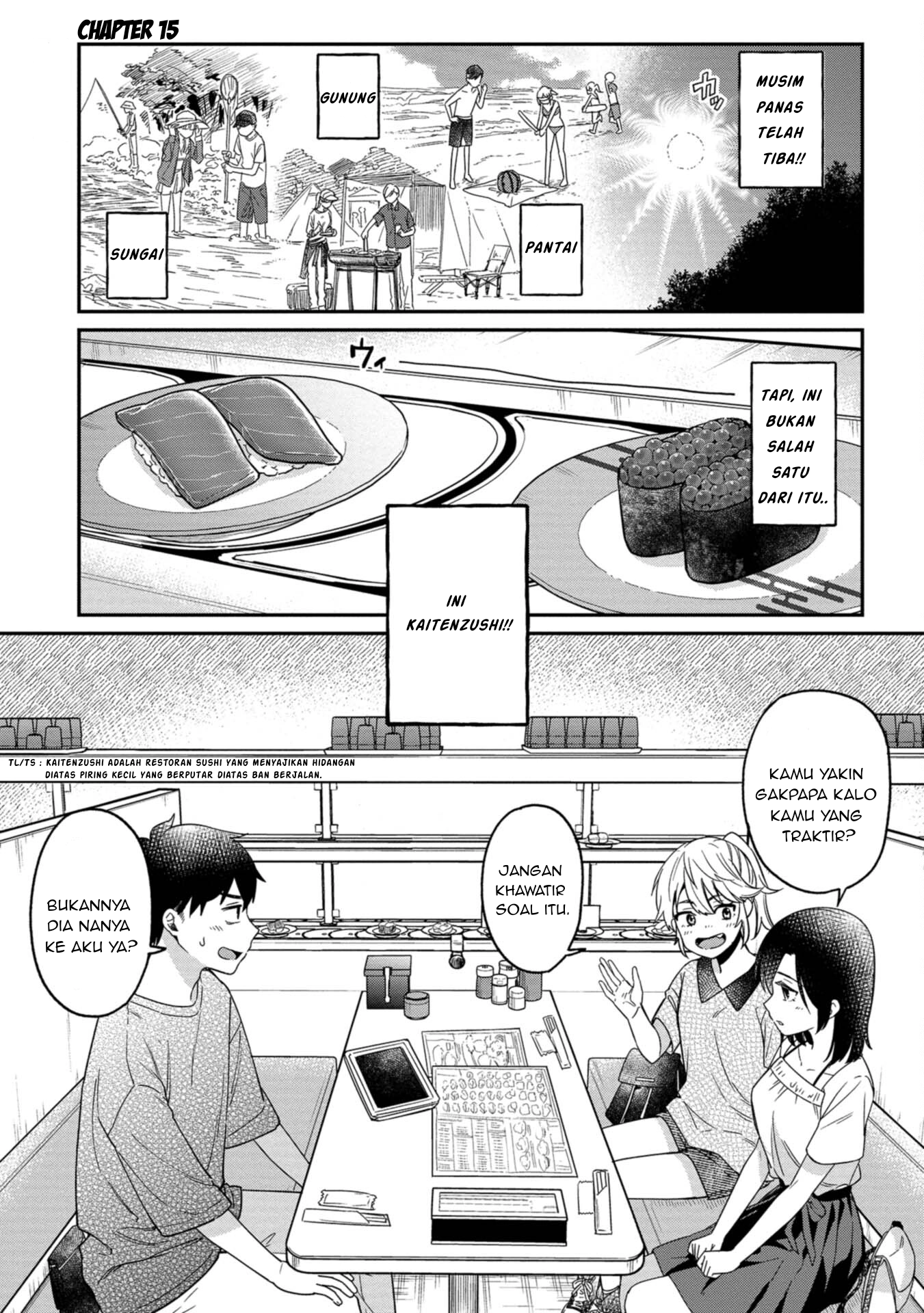 Kimi no Kokoro wo Kanji-tai Chapter 15 - halaman 1