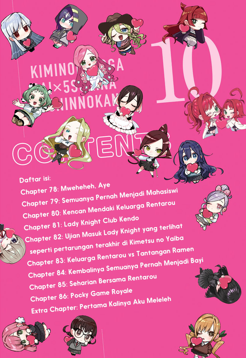 Kimi no Koto ga Dai Dai Dai Dai Daisuki na 100-ri no Kanojo Chapter 100.5 - halaman 4
