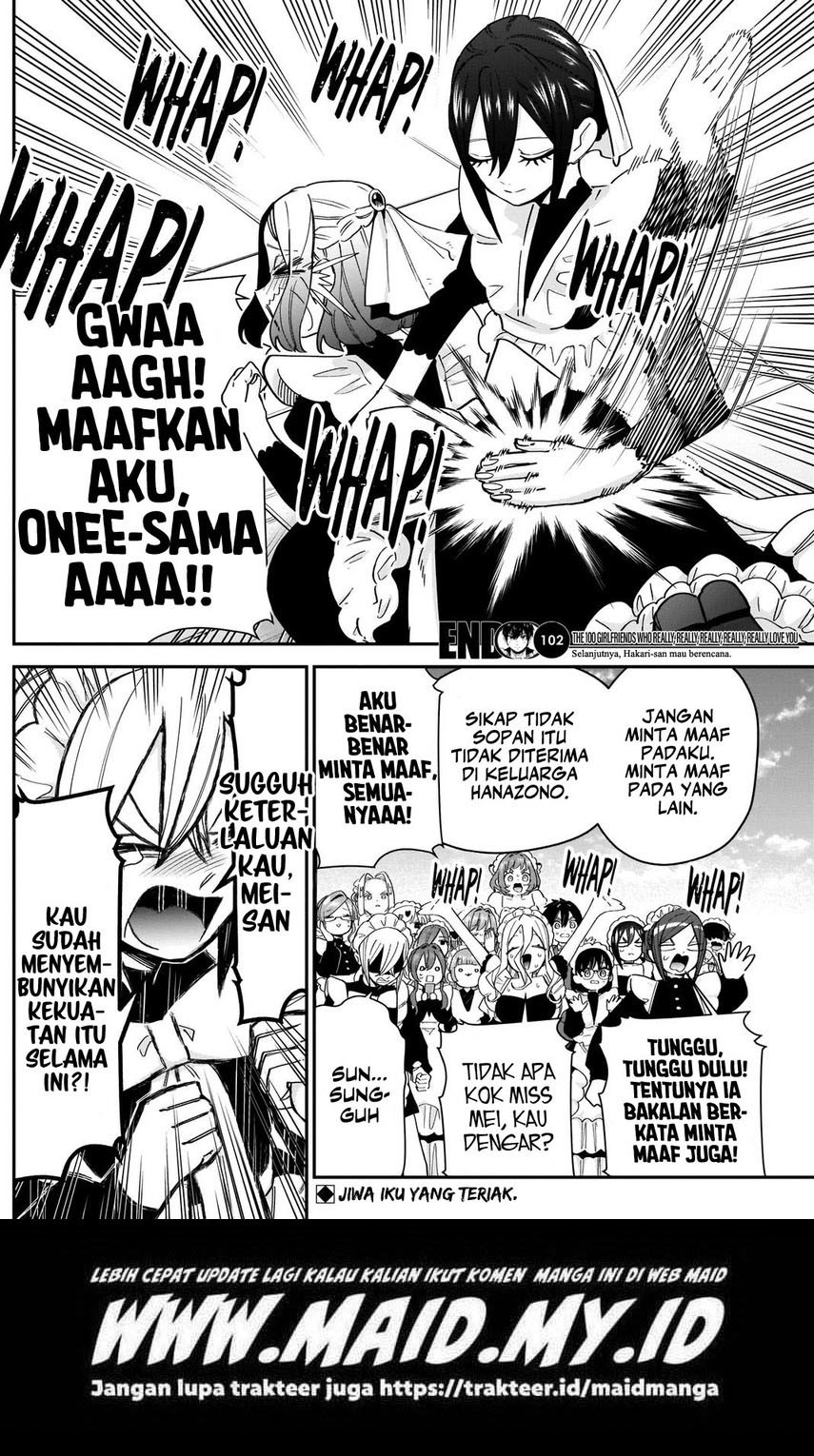 Kimi no Koto ga Dai Dai Dai Dai Daisuki na 100-ri no Kanojo Chapter 102 - halaman 22