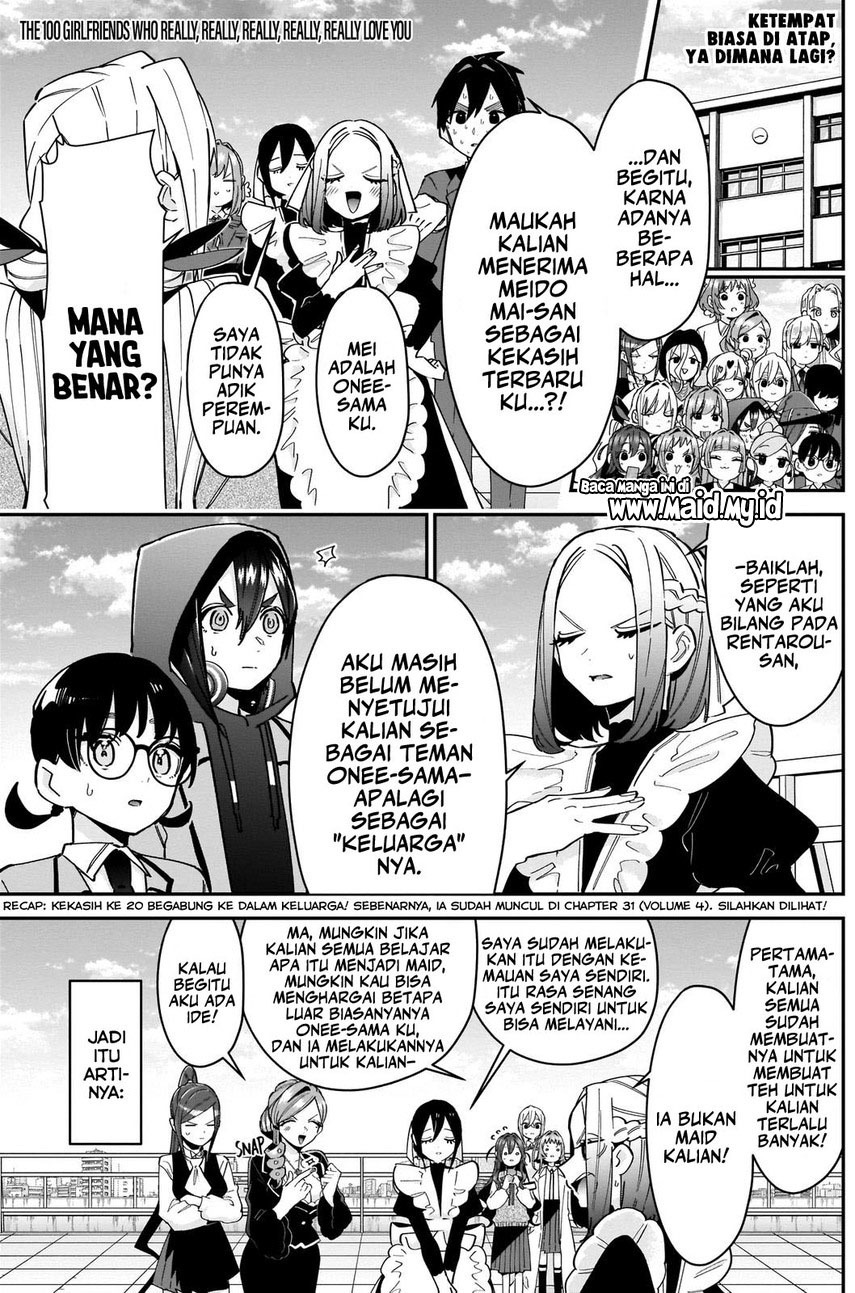 Kimi no Koto ga Dai Dai Dai Dai Daisuki na 100-ri no Kanojo Chapter 102 - halaman 3