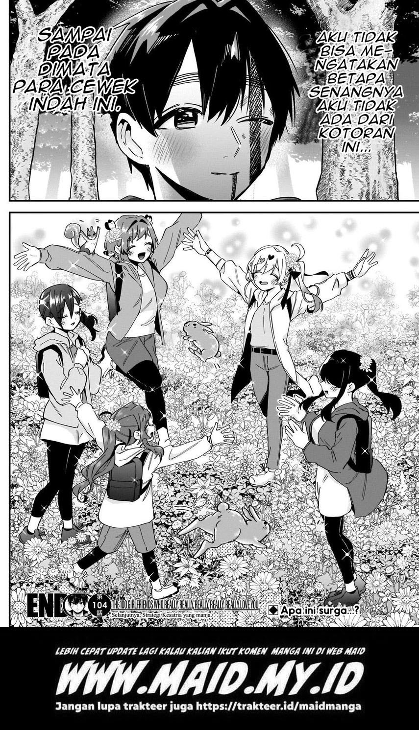Kimi no Koto ga Dai Dai Dai Dai Daisuki na 100-ri no Kanojo Chapter 104 - halaman 20