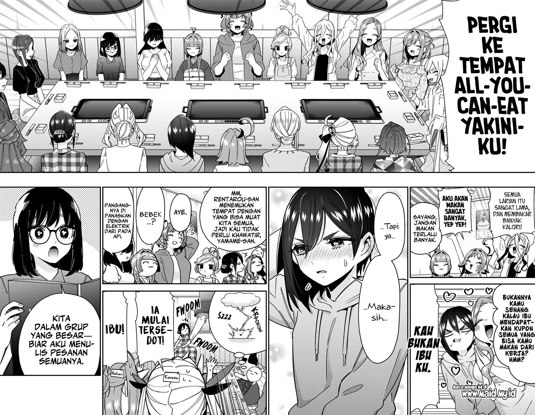 Kimi no Koto ga Dai Dai Dai Dai Daisuki na 100-ri no Kanojo Chapter 106 - halaman 5
