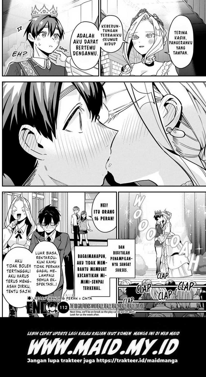 Kimi no Koto ga Dai Dai Dai Dai Daisuki na 100-ri no Kanojo Chapter 112 - halaman 23