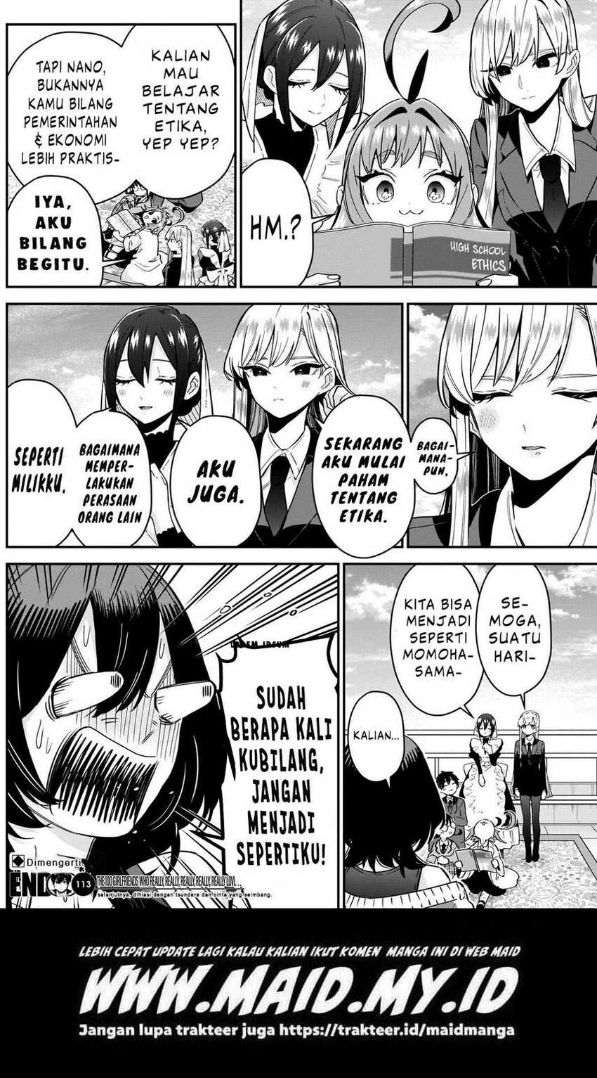 Kimi no Koto ga Dai Dai Dai Dai Daisuki na 100-ri no Kanojo Chapter 113 - halaman 22