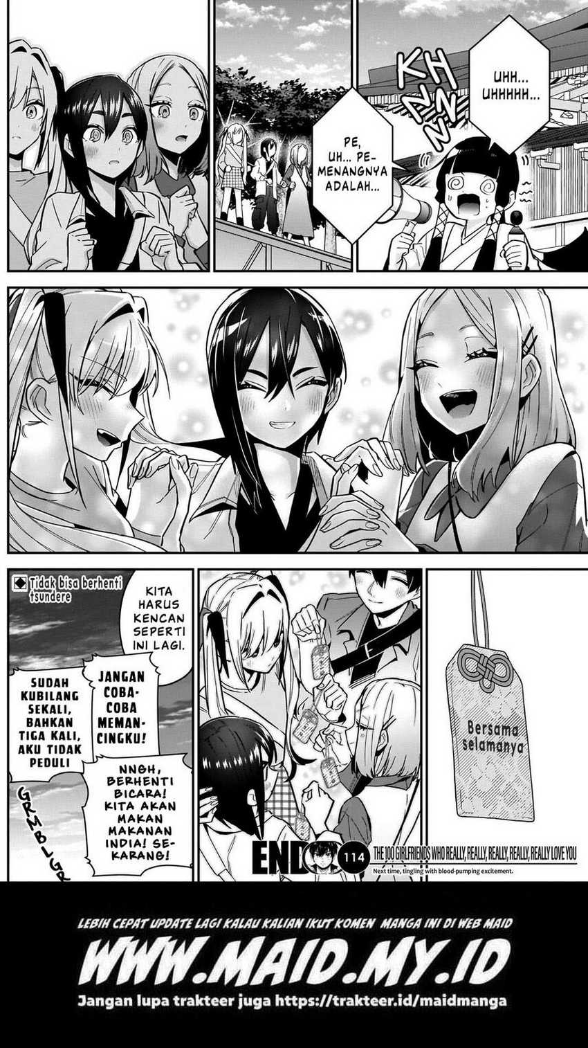 Kimi no Koto ga Dai Dai Dai Dai Daisuki na 100-ri no Kanojo Chapter 114 - halaman 21