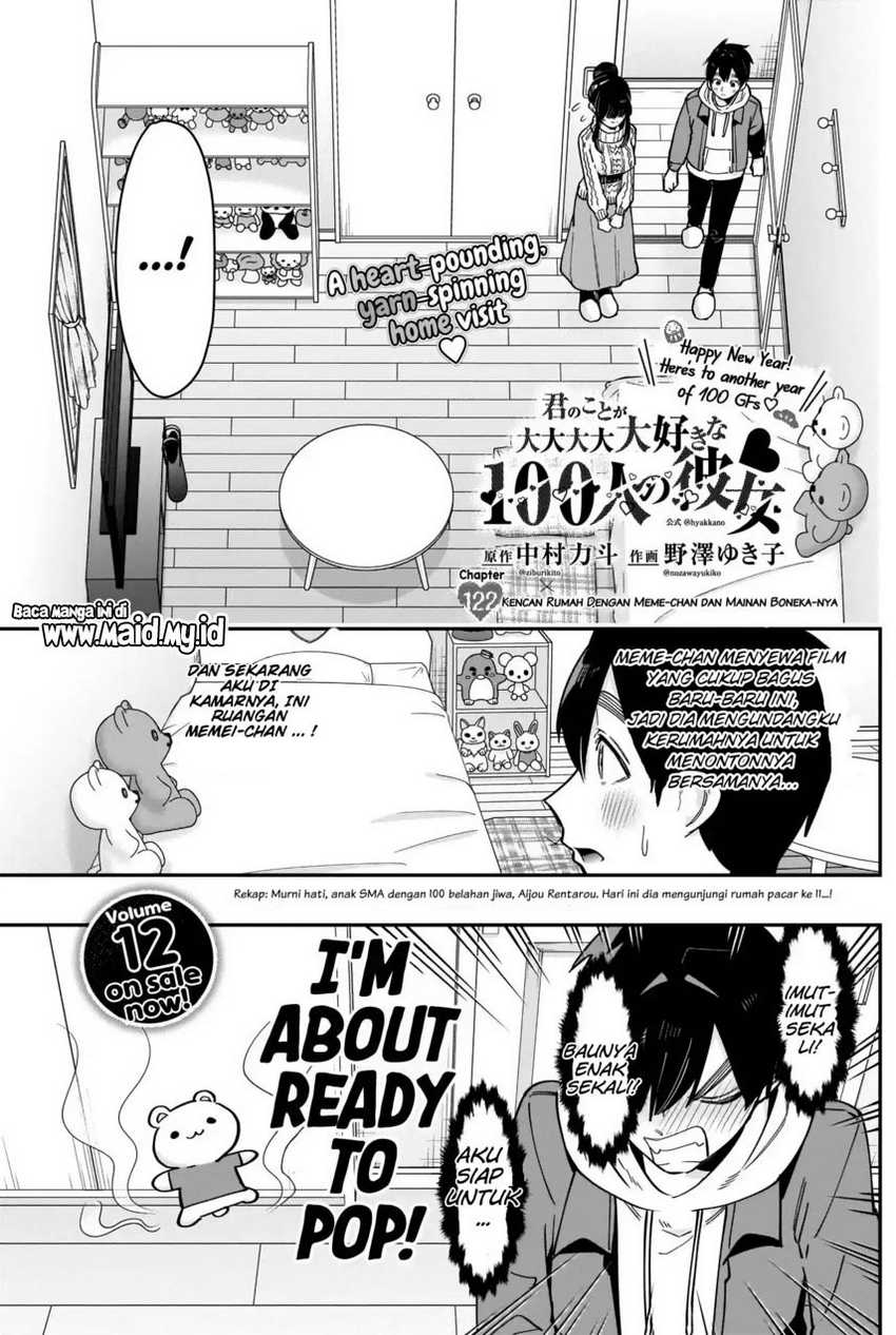 Kimi no Koto ga Dai Dai Dai Dai Daisuki na 100-ri no Kanojo Chapter 122 - halaman 3