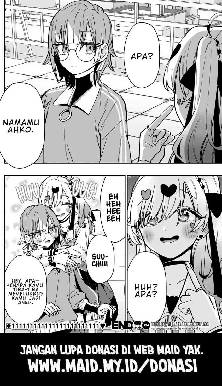 Kimi no Koto ga Dai Dai Dai Dai Daisuki na 100-ri no Kanojo Chapter 124 - halaman 10