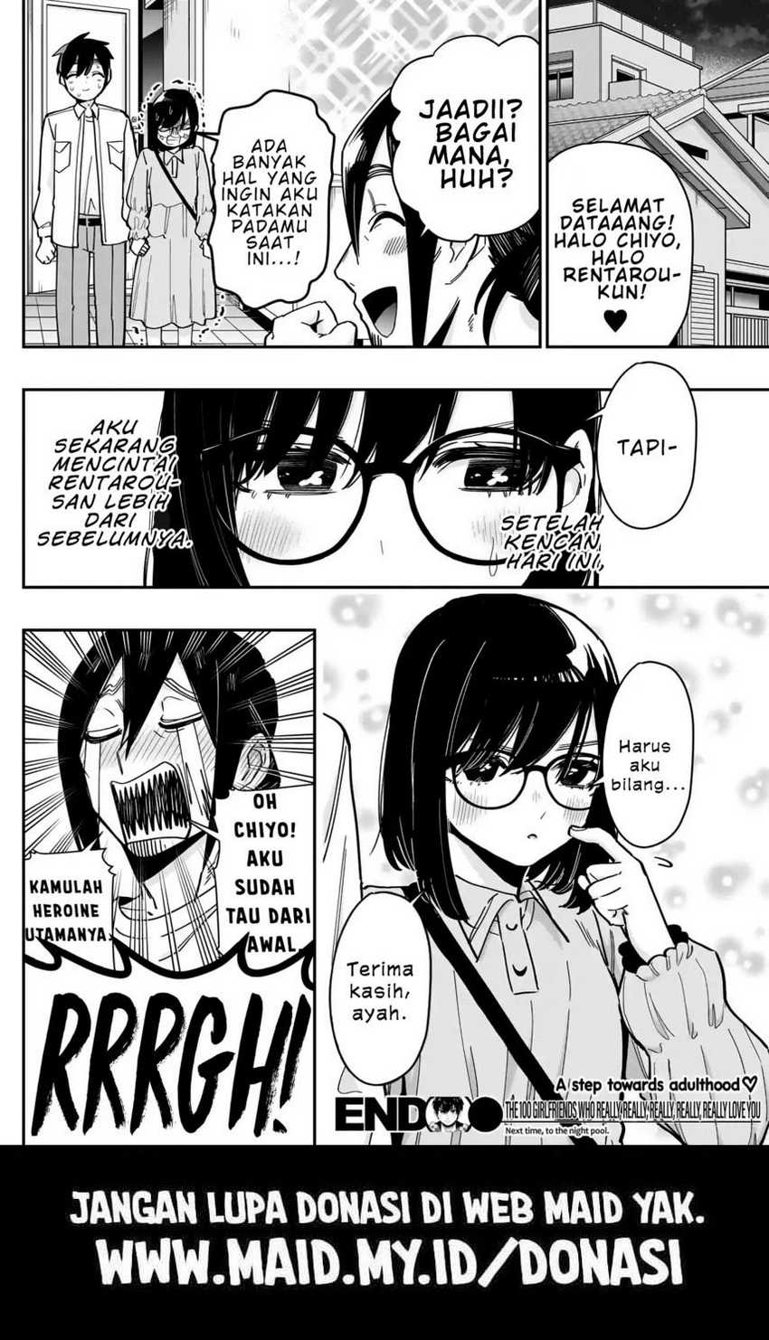 Kimi no Koto ga Dai Dai Dai Dai Daisuki na 100-ri no Kanojo Chapter 126 - halaman 23